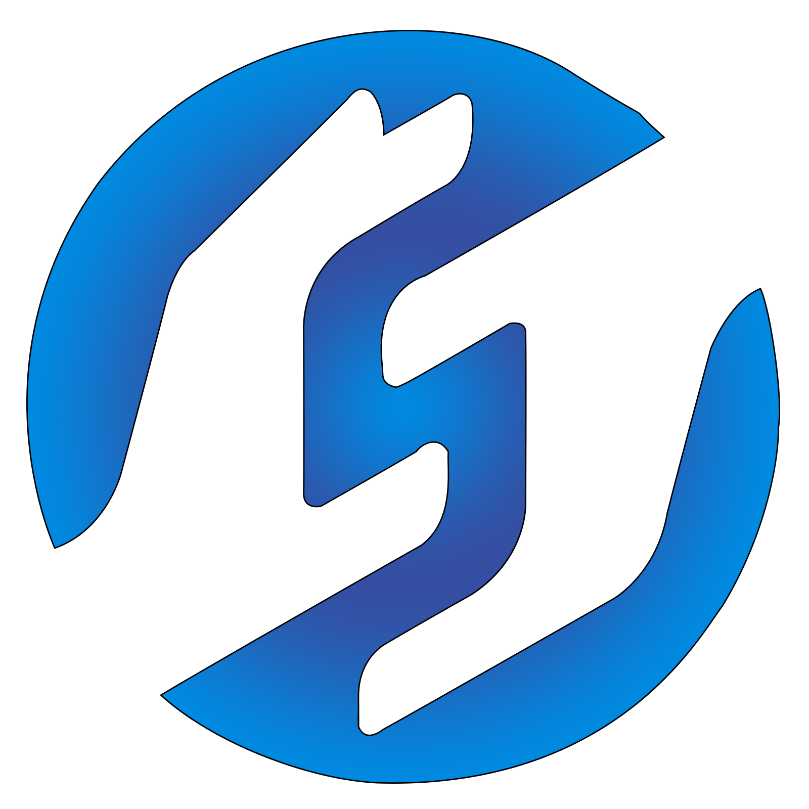 Logo suretec 2b bleu clair Bureau d'études Cfo Cfa courant fort courant faible SSI